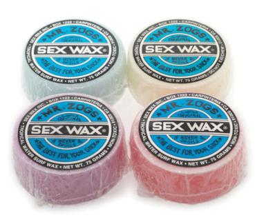 Sex Wax Original Blue Tropical/Basecoat